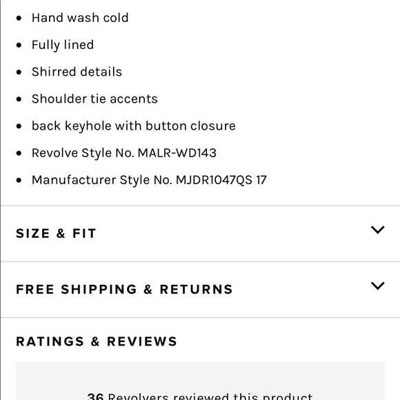 Revolve Hera dress by Majorelle - Picture 3 of 4